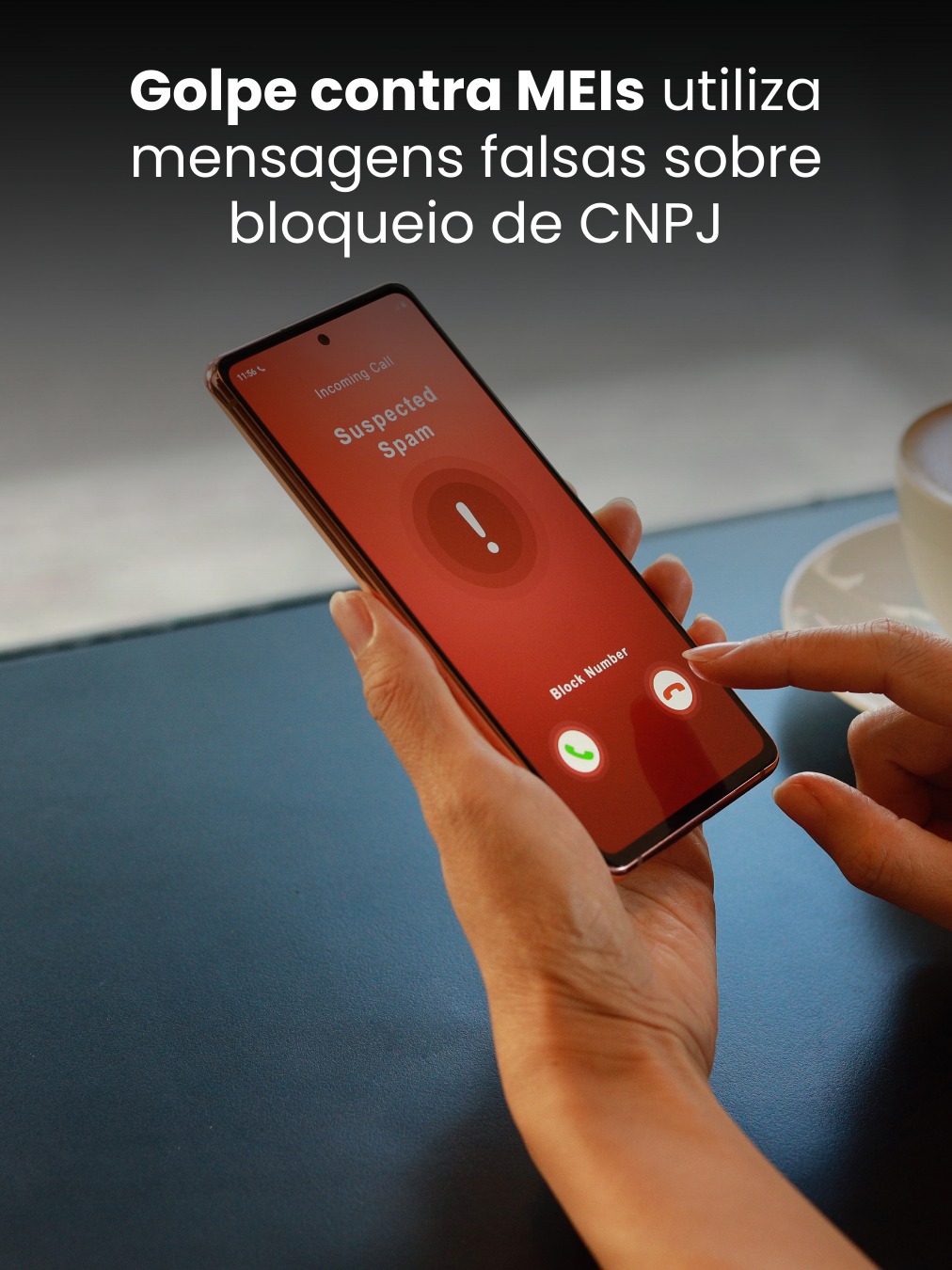 Golpe contra MEIs utiliza mensagens falsas sobre bloqueio de CNPJ