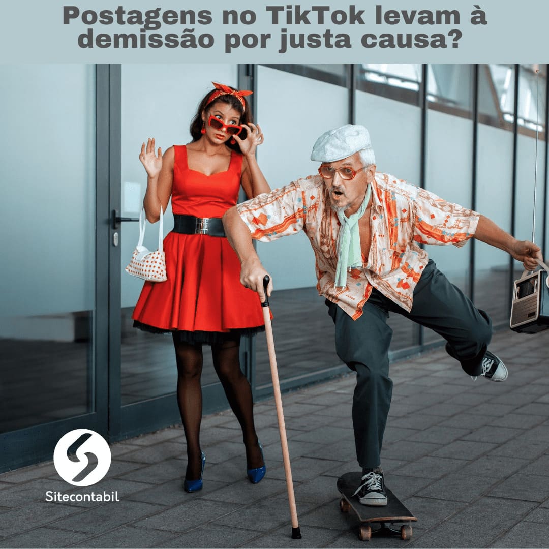 Postagens no TikTok levam à demissão por justa causa?