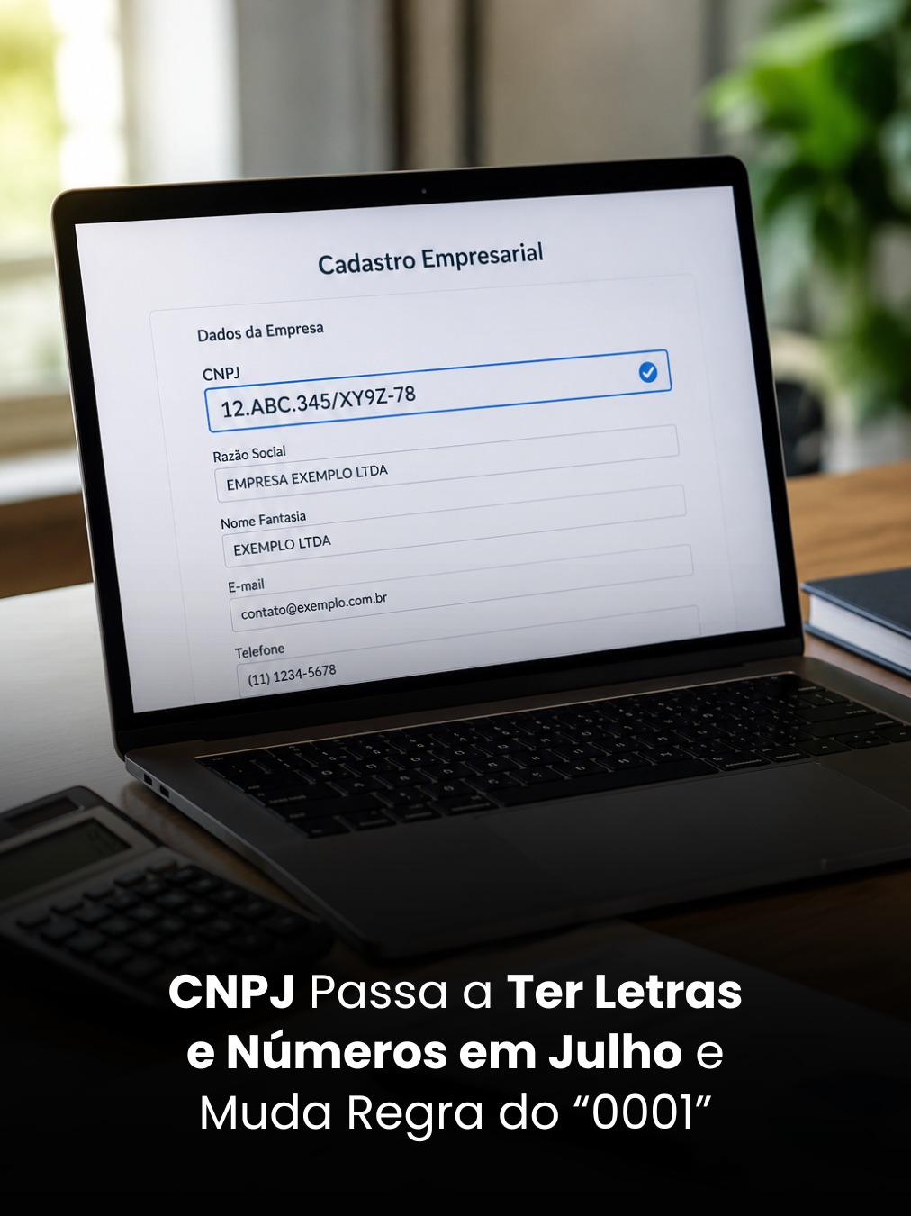 CNPJ Passa a Ter Letras e Números em Julho e Muda Regra do “0001”