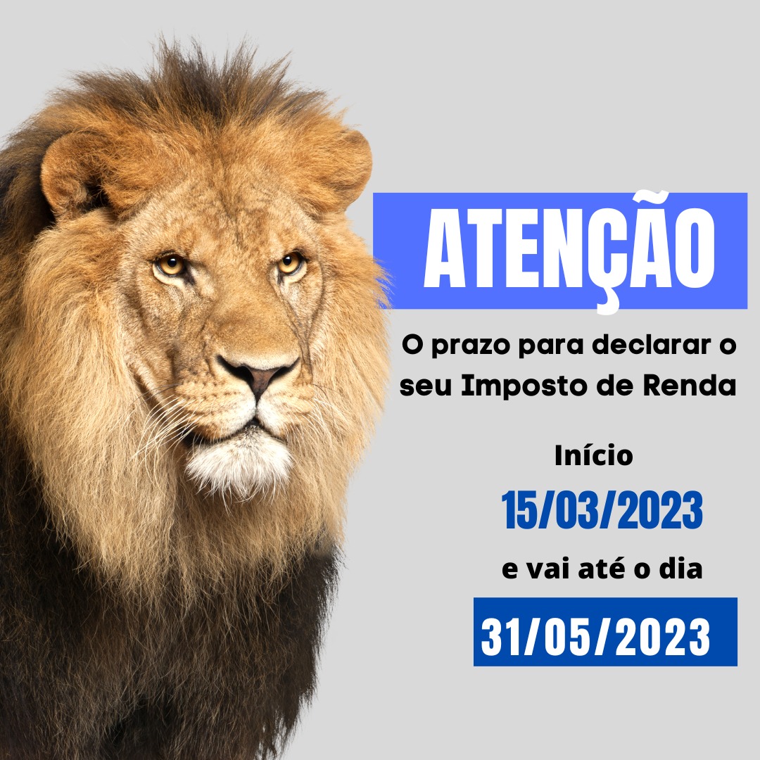 IMPOSTO DE RENDA Prazo de entrega das declarações do Imposto de Renda 2023 será de 15 de março a 31 de maio